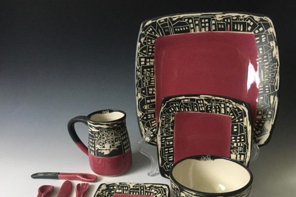 maru-pottery-cityscape-rasberry-red-set-ceramics-maria-guevara