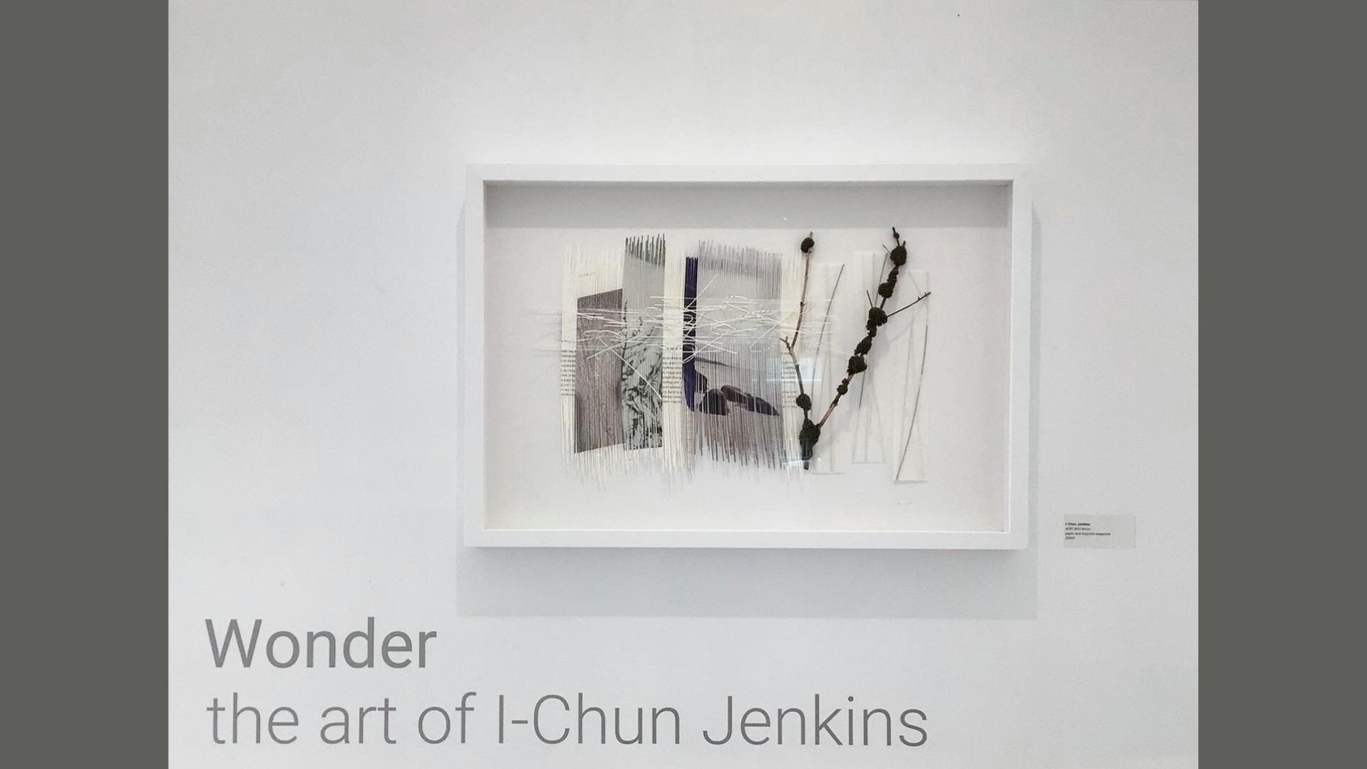 I-CHUN JENKINS Wonder MAY 19 – JUNE 16